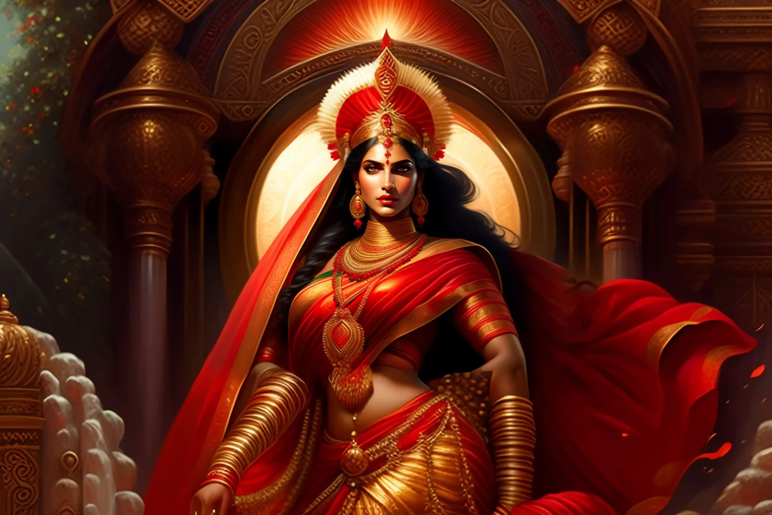 Hindu-Goddess-Parvati