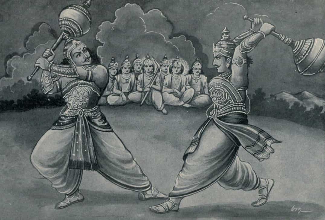 Bhima-vs-Duryodhana