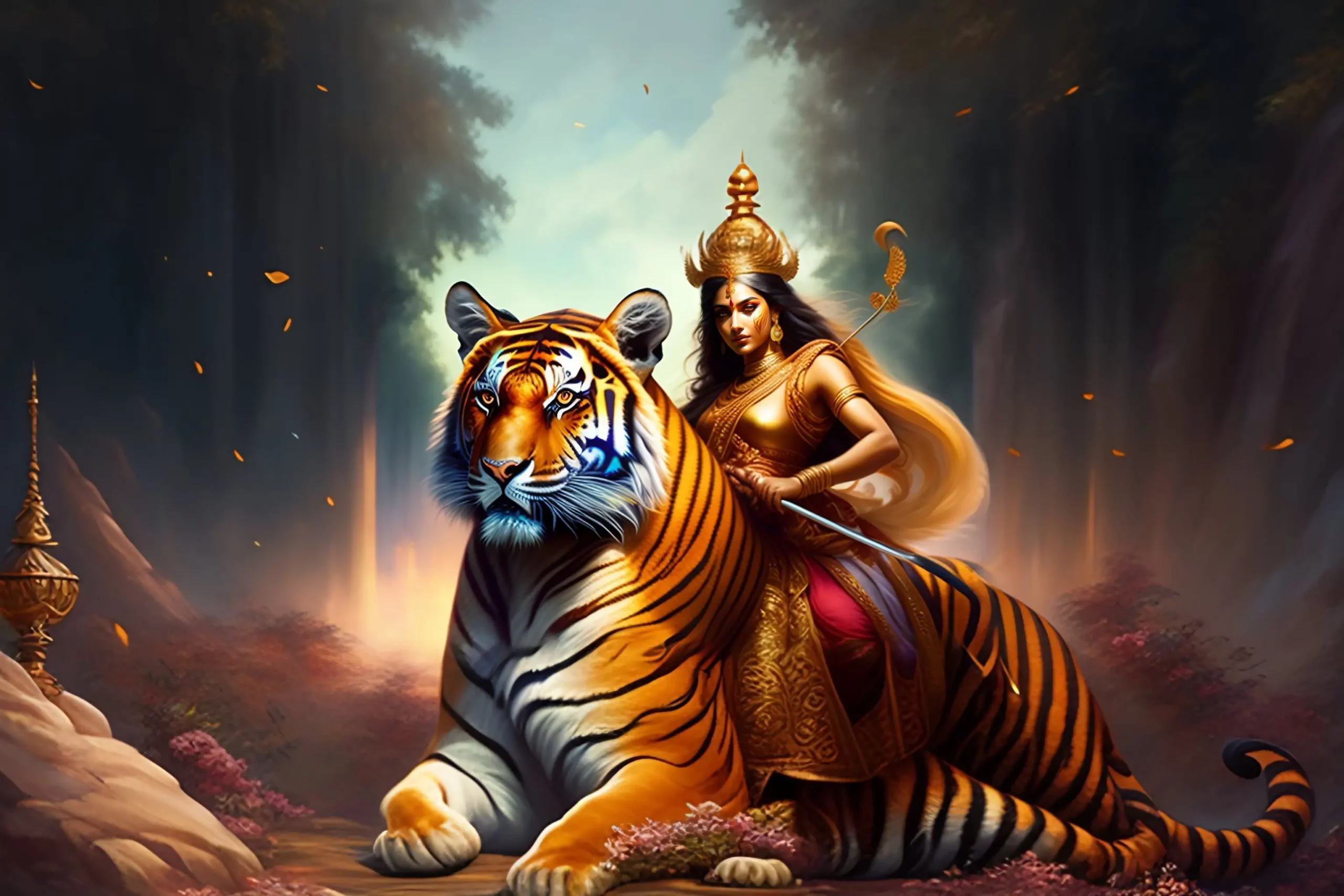 Hindu-Goddess-Durga
