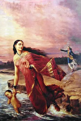 Ganga-drowning-her-children
