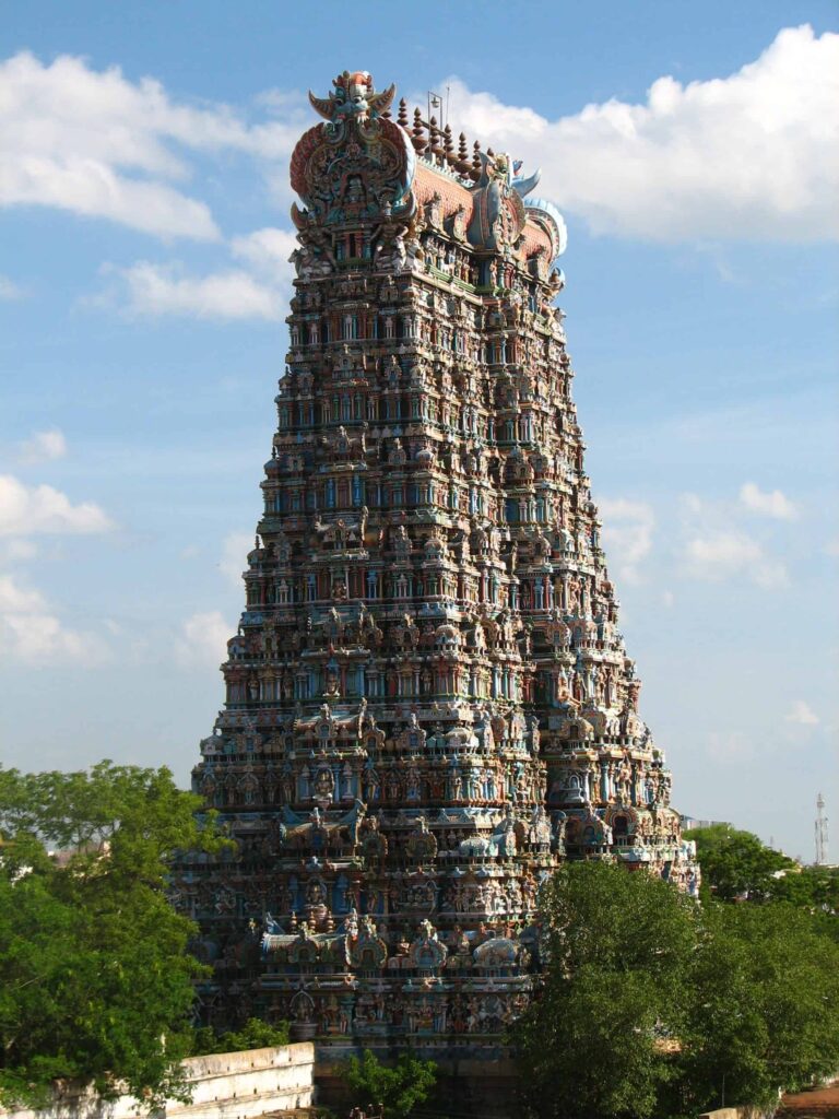 Gopuram-Meenakshi-Temple